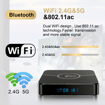 X98 Plus IPTV Set Top Box 4K Android 11 WiFi 2GB 16GB S905w2