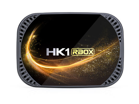 4GB 32GB IPTV International Box Smart WIFI HK1RBOX Set Top Box Disesuaikan