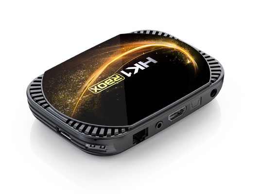4GB 32GB IPTV International Box Smart WIFI HK1RBOX Set Top Box Disesuaikan